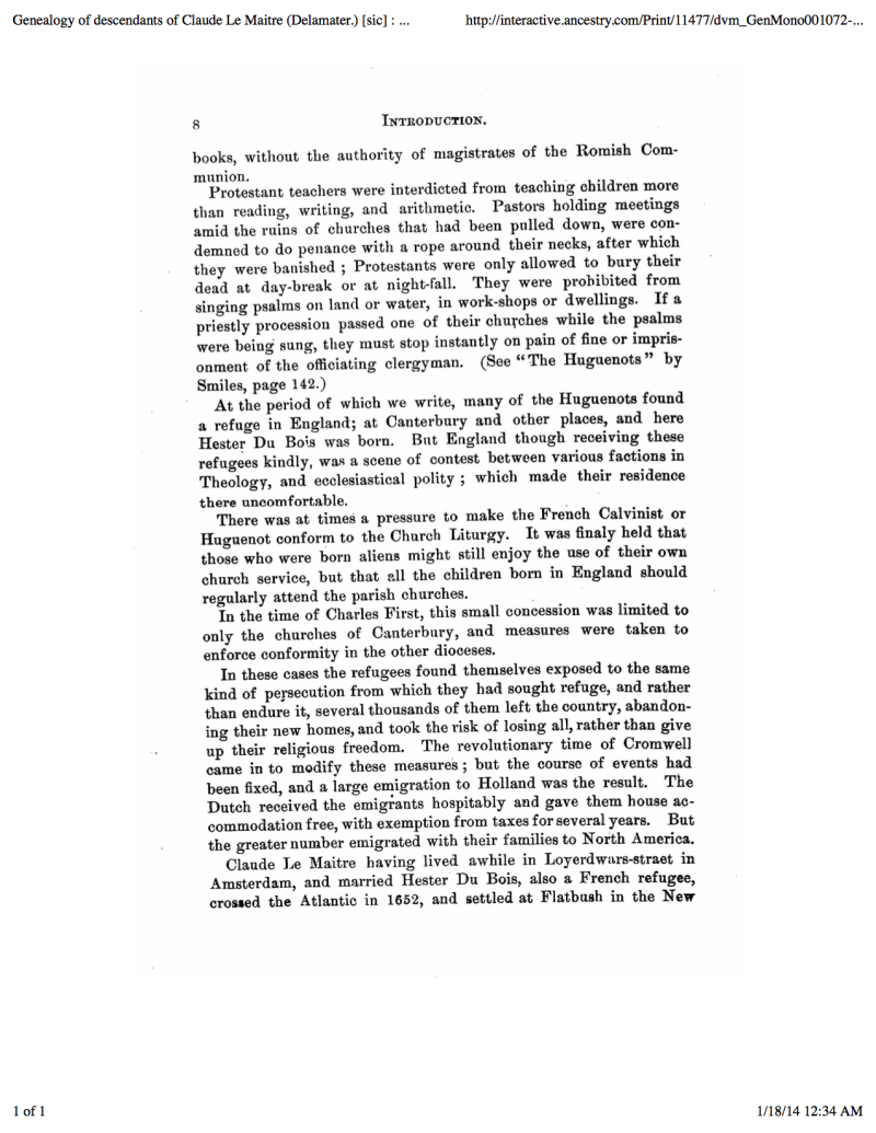 Genealogy of descendants of Claude Le Maitre (Delamater.) [sic] : who came from France via Holland and settled at New Netherland2.png