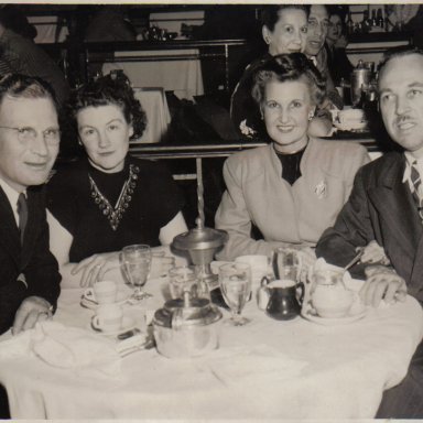 1947 Albert & Marion, Biltmore Hotel, SF,.jpg