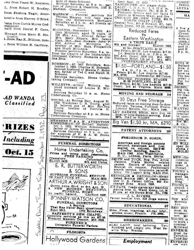 1932 Arthur McGinnis  Times.jpg