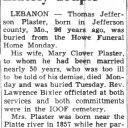 Thomas Jefferson Plaster - Find a Grave