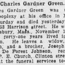 Charles G Green - Find a Grave