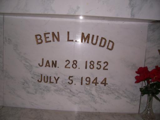 Benjamin Lincoln Mudd