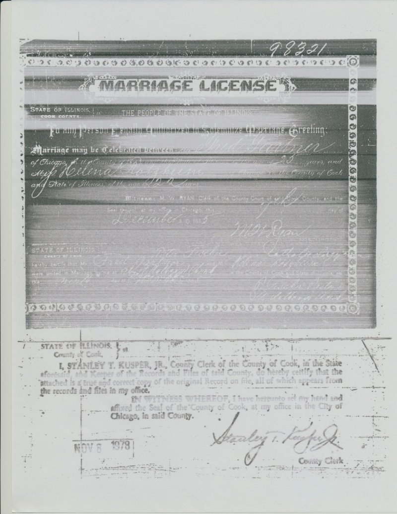 Fred Gartner and Helena Roetzheim marriage license.jpeg