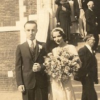Albert Fisher & Marion Hessian Wedding