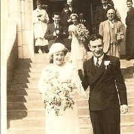 Albert Fisher & Marion Hessian Wedding