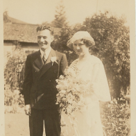 Albert Fisher & Marion Hessian Wedding