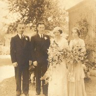 Albert Fisher & Marion Hessian Wedding