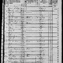 John Davis Bourne & Nancy Higbee - 1850 United States Federal Census