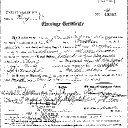 John Bagnall & Margaret Pitzpatrick - Marriage License
