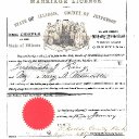 Jeremiah King & Mary Ann Munsell - Illinois Marriage Record
