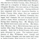 John Murphy & Mary Woolum - Butler County, Ohio Murphy and Douglass Families  