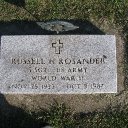 Russell H Rosander - Find a Grave
