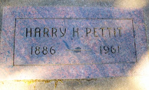 Harrison Harry Pettit