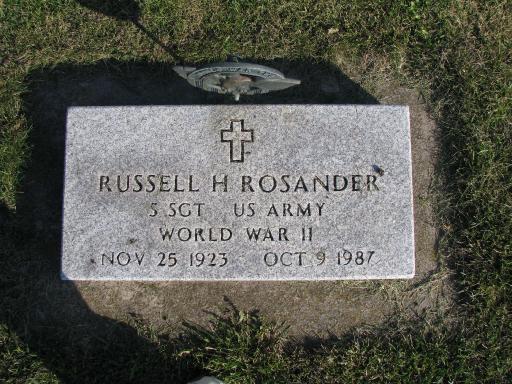 Russell H Rosander